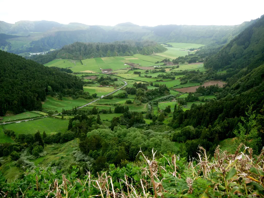 Ausblick Sete Cidades