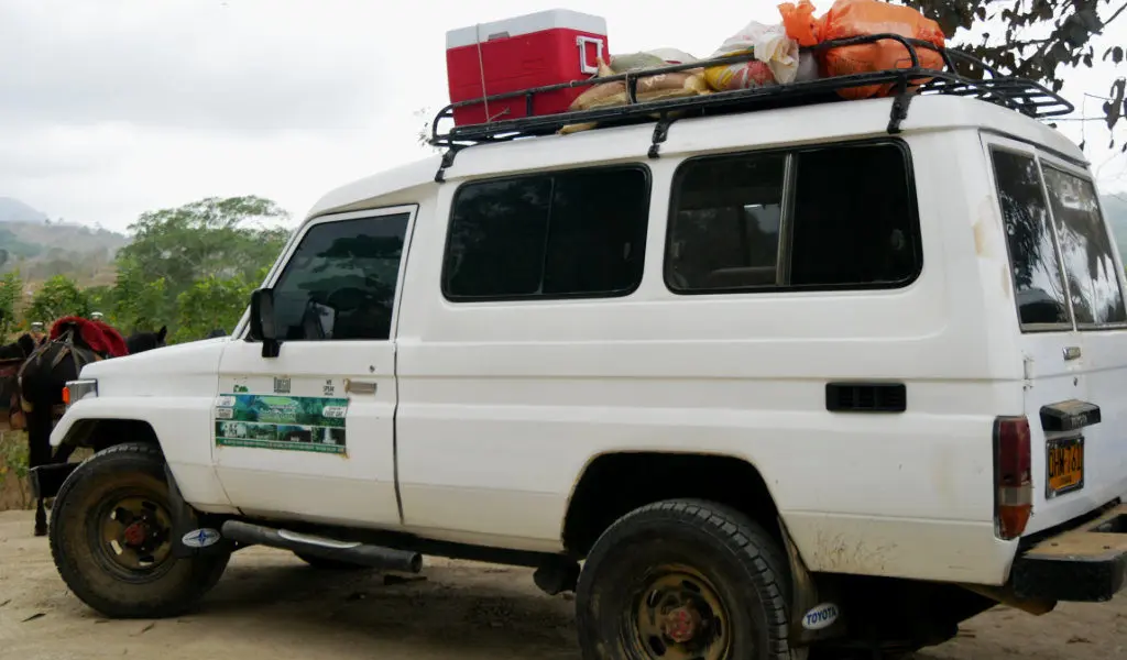 Geländewagen Ciudad Perdida