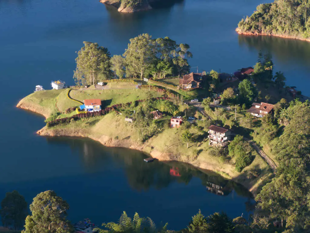 Eine Insel in Guatapé