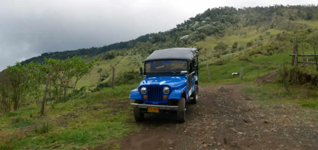 Jeep Cueva del Esplendor