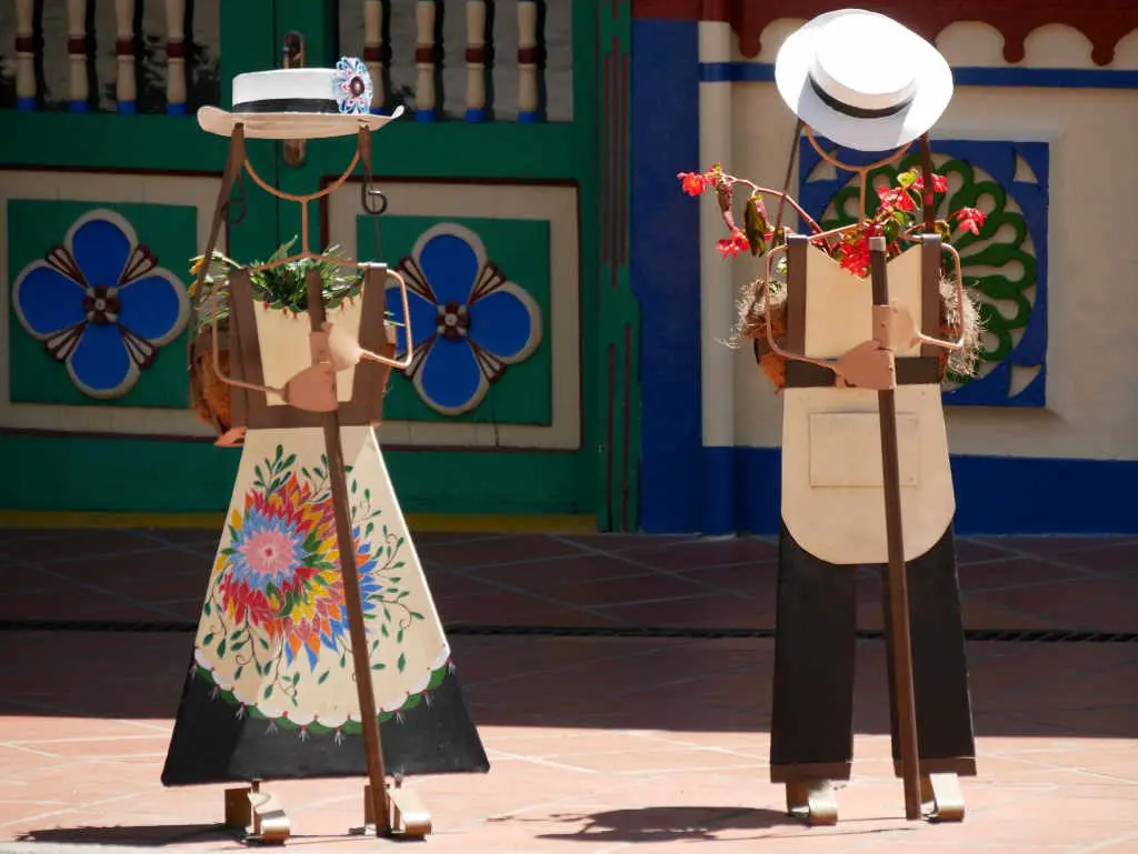 Straßenkunst Guatapé