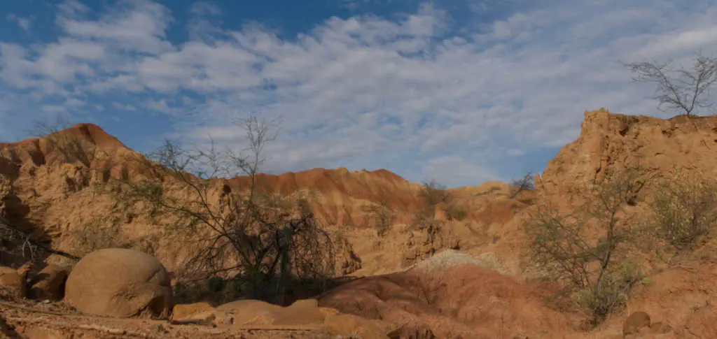 Kolumbien Backpacking in der Tatacoa Wüste