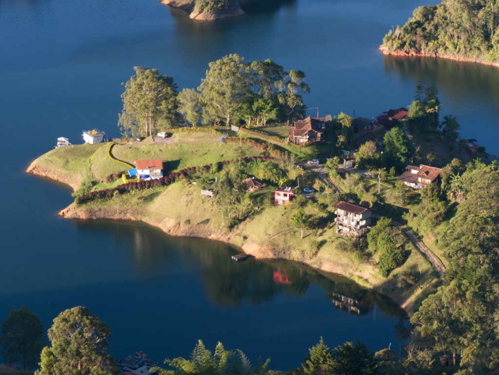 Eine Insel in Guatapé